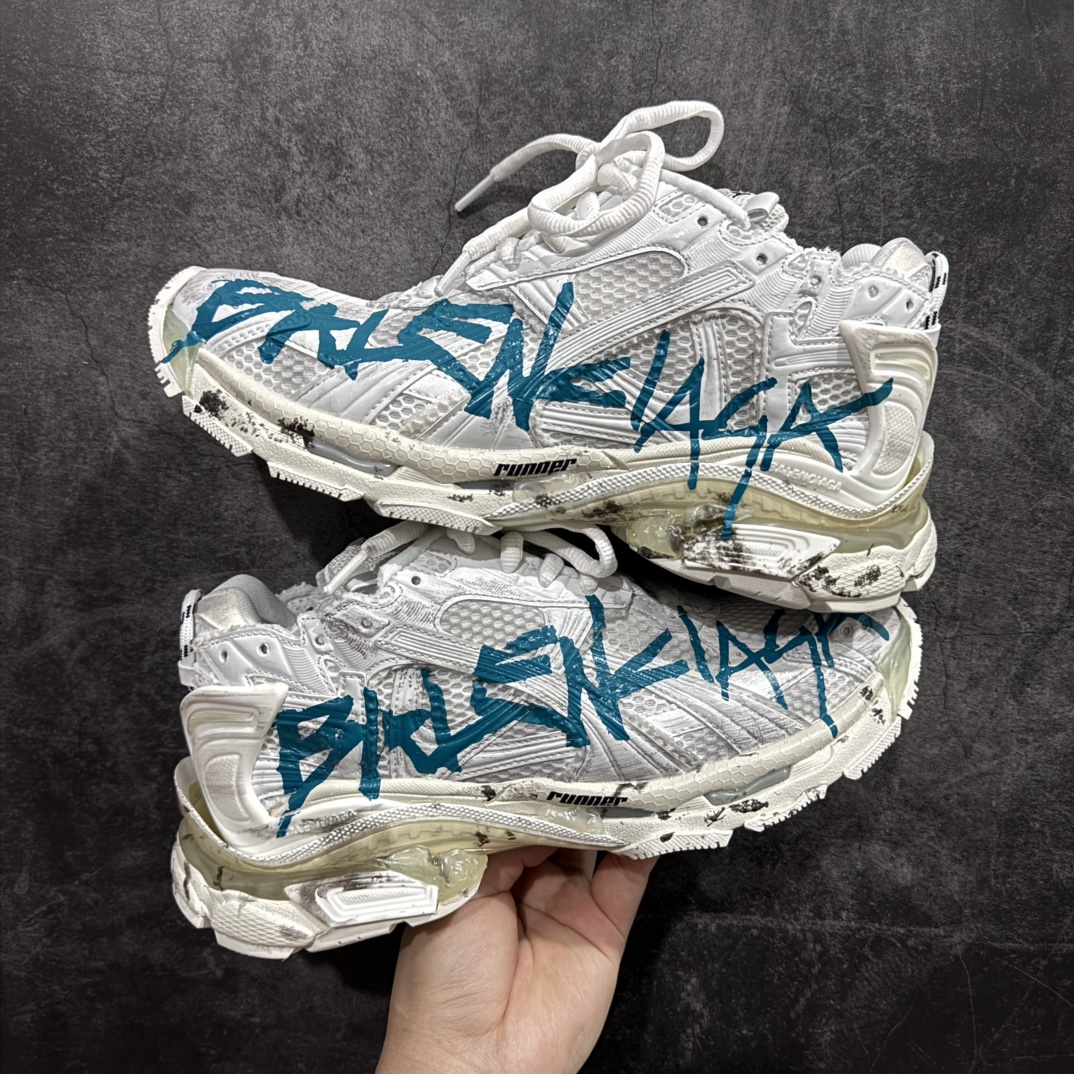 Balenciaga Runner Graffiti Sneaker  men's and women's sneakers