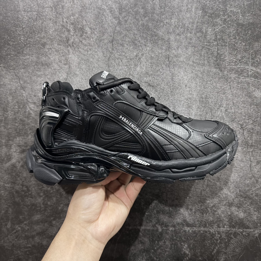 Under Armour x Balenciaga Runner Sneaker 'Black' men's and women's sneakers