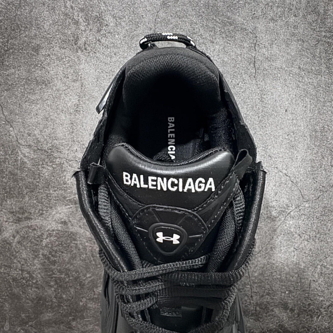 Under Armour x Balenciaga Runner Sneaker 'Black' men's and women's sneakers