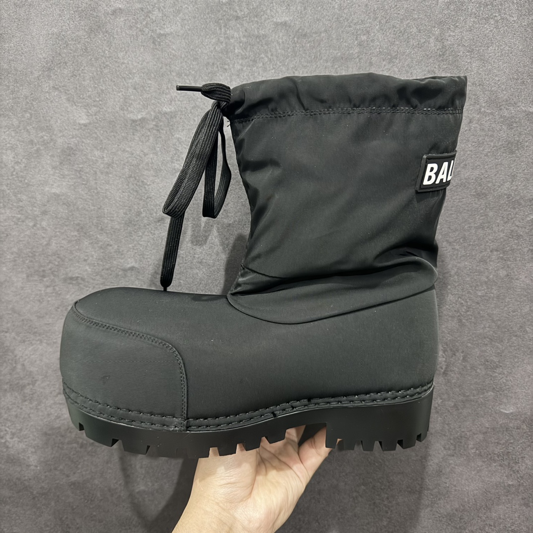 Balenciaga Skiwer Men's and Women's Alaska Nylon Snow Boots oversize