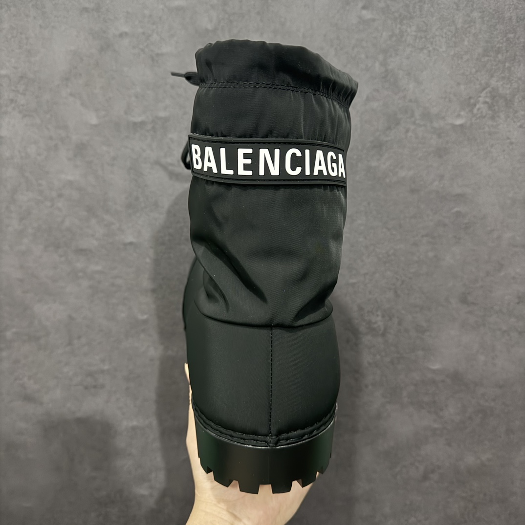 Balenciaga Skiwer Men's and Women's Alaska Nylon Snow Boots oversize