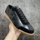 CHANEL 24SS Sneakers Flat Sole Lace-up Round Toe Quilted Style Versatile for all seasons 