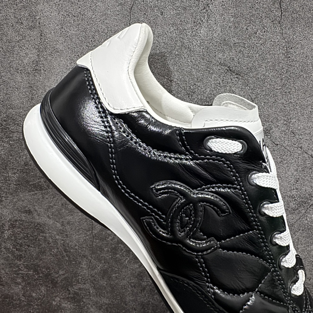 CHANEL quilted baseball shoes tennis shoes casual sneakers