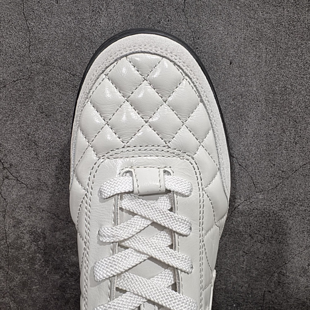 CHANEL quilted baseball shoes tennis shoes casual sneakers