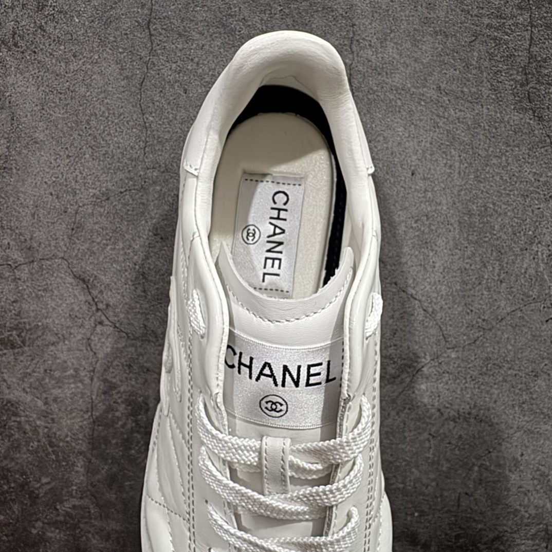 CHANEL quilted baseball shoes tennis shoes casual sneakers