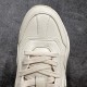 Gucci Rhyton Men's & Women's Athleisure Sneakers Ivory Leather Rhyton Vintage Gucci Logo 