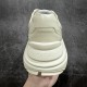 Gucci Rhyton Men's & Women's Athleisure Sneakers Ivory Leather Rhyton Vintage Gucci Logo 