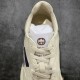 Gucci Rhyton Men's & Women's Athleisure Sneakers Ivory Leather Rhyton Vintage Gucci Logo 