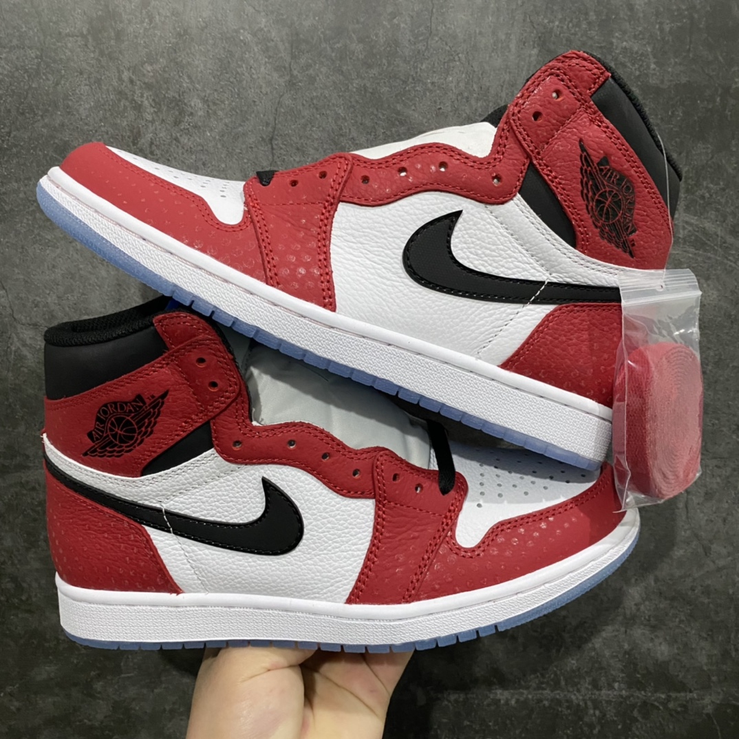 Air Jordan 1 Retro High OG "SPIDER-MAN ORIGIN STORY" Men's Basketball Shoes 555088 602