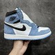 Air Jordan 1 Retro High OG 'University Blue' Men's & Women's Basketball Shoes 555088-134