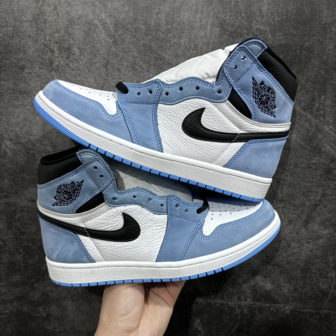 Air Jordan 1 Retro High OG 'University Blue' Men's & Women's Basketball Shoes 555088-134