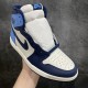 Air Jordan 1 Retro High OG 'Obsidian' Men's & Women's Basketball Shoes 555088 140