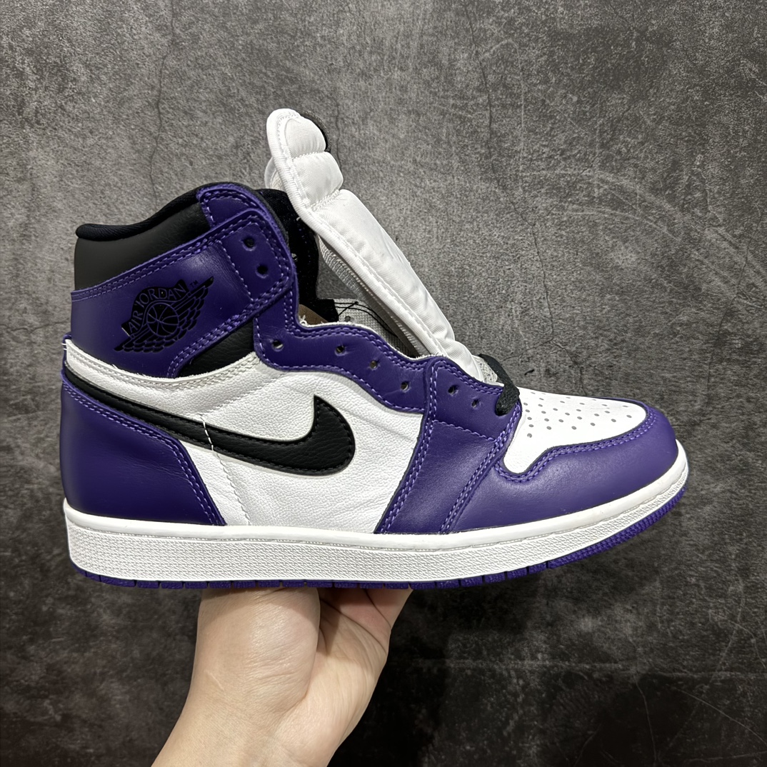 Air Jordan 1 Retro High OG 'Court Purple 2.0' Men's Basketball Shoes 555088-500