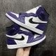 Air Jordan 1 Retro High OG 'Court Purple 2.0' Men's Basketball Shoes 555088-500