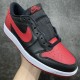 Air Jordan 1 Retro Low OG 'Bred' Men's Sneakers 705329 001