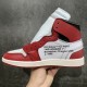 Off White x Air Jordan 1 Retro High OG Chicago Men's & Women's Basketball Shoe AA3834-101