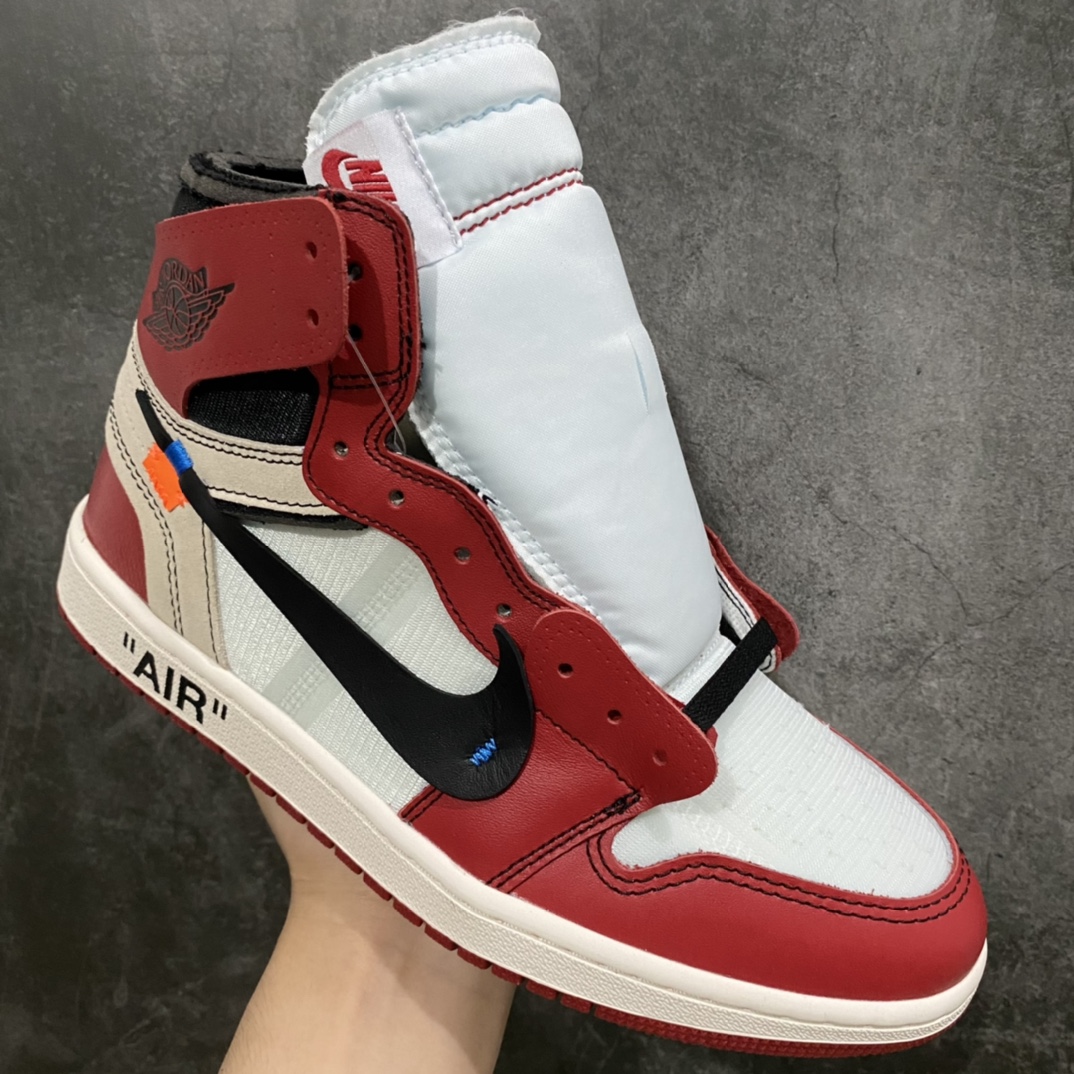 Off White x Air Jordan 1 Retro High OG Chicago Men's & Women's Basketball Shoe AA3834-101