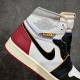 Union LA x Air Jordan 1 Retro High NRG Black Toe Men's Basketball Shoes BV1300-106