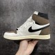 Travis Scott x Air Jordan 1 Retro High OG 'White Chocolate or Mocha 2.0' Men's & Women's Basketball Shoes CD4487-100