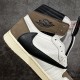 Travis Scott x Air Jordan 1 Retro High OG 'White Chocolate or Mocha 2.0' Men's & Women's Basketball Shoes CD4487-100