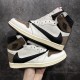 Travis Scott x Air Jordan 1 Retro High OG 'White Chocolate or Mocha 2.0' Men's & Women's Basketball Shoes CD4487-100