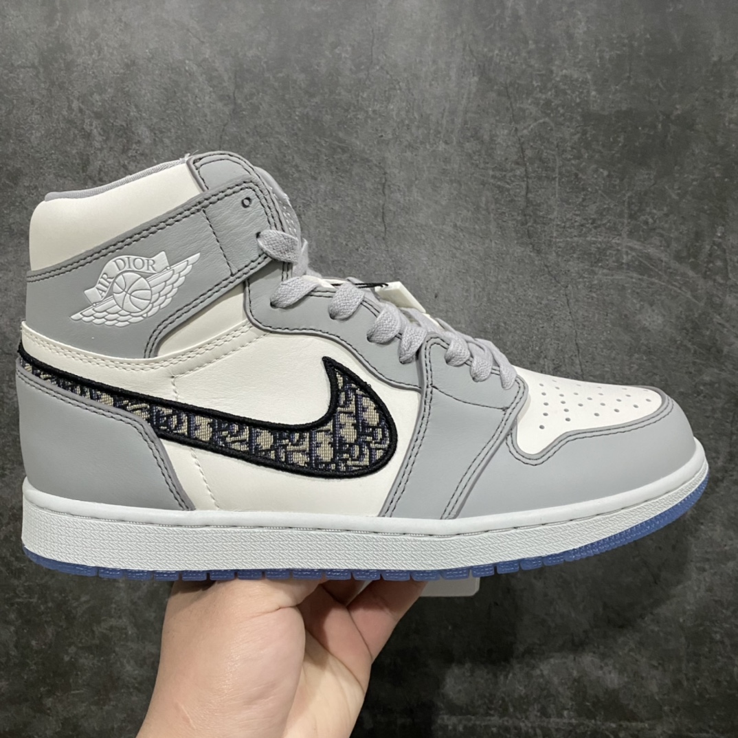 Dior x Air Jordan 1 High Men's & Women's Sneakers Basketball Shoes CN8607 002