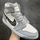 Dior x Air Jordan 1 High Men's & Women's Sneakers Basketball Shoes CN8607 002