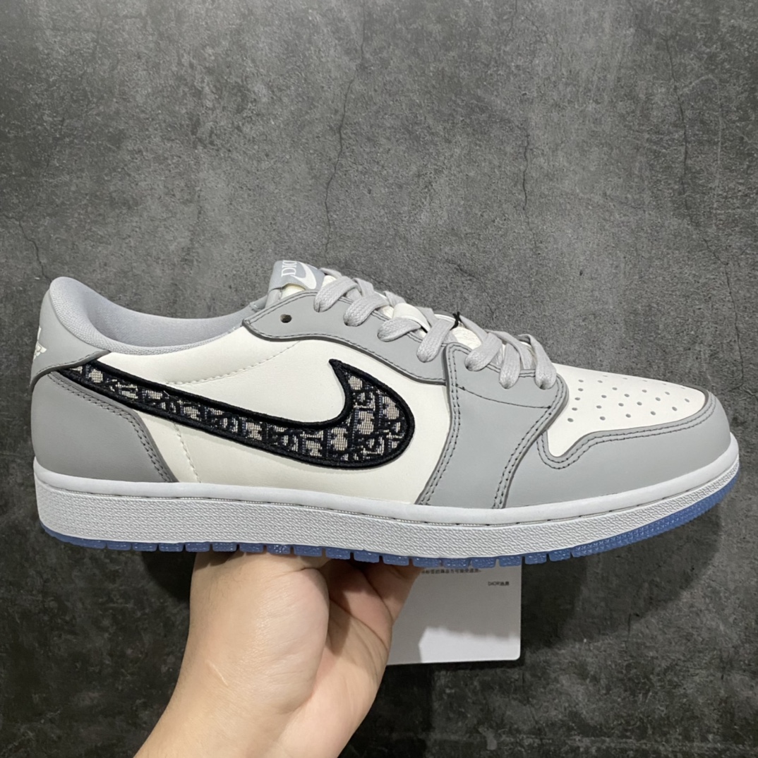 Dior x Air Jordan 1 Low Men's and Women's Sneakers CN8608 002