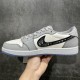 Dior x Air Jordan 1 Low Men's and Women's Sneakers CN8608 002