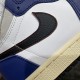 Air Jordan 1 AJ1 Retro High Scratch White-Blue-Black DH5485-100