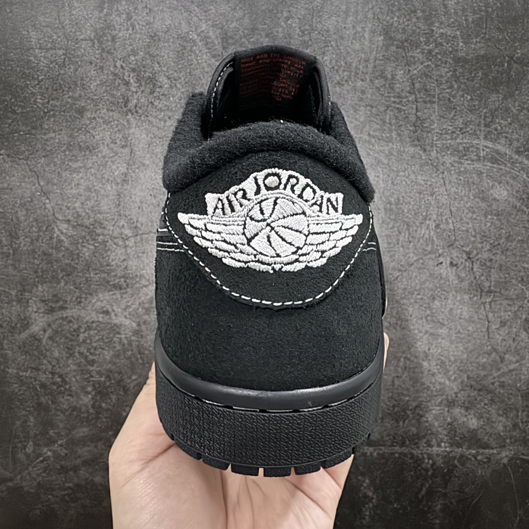 Travis Scott x Air Jordan 1 Retro Low OG SP 'Black Phantom' Men's & Women's Sneakers DM7866-001