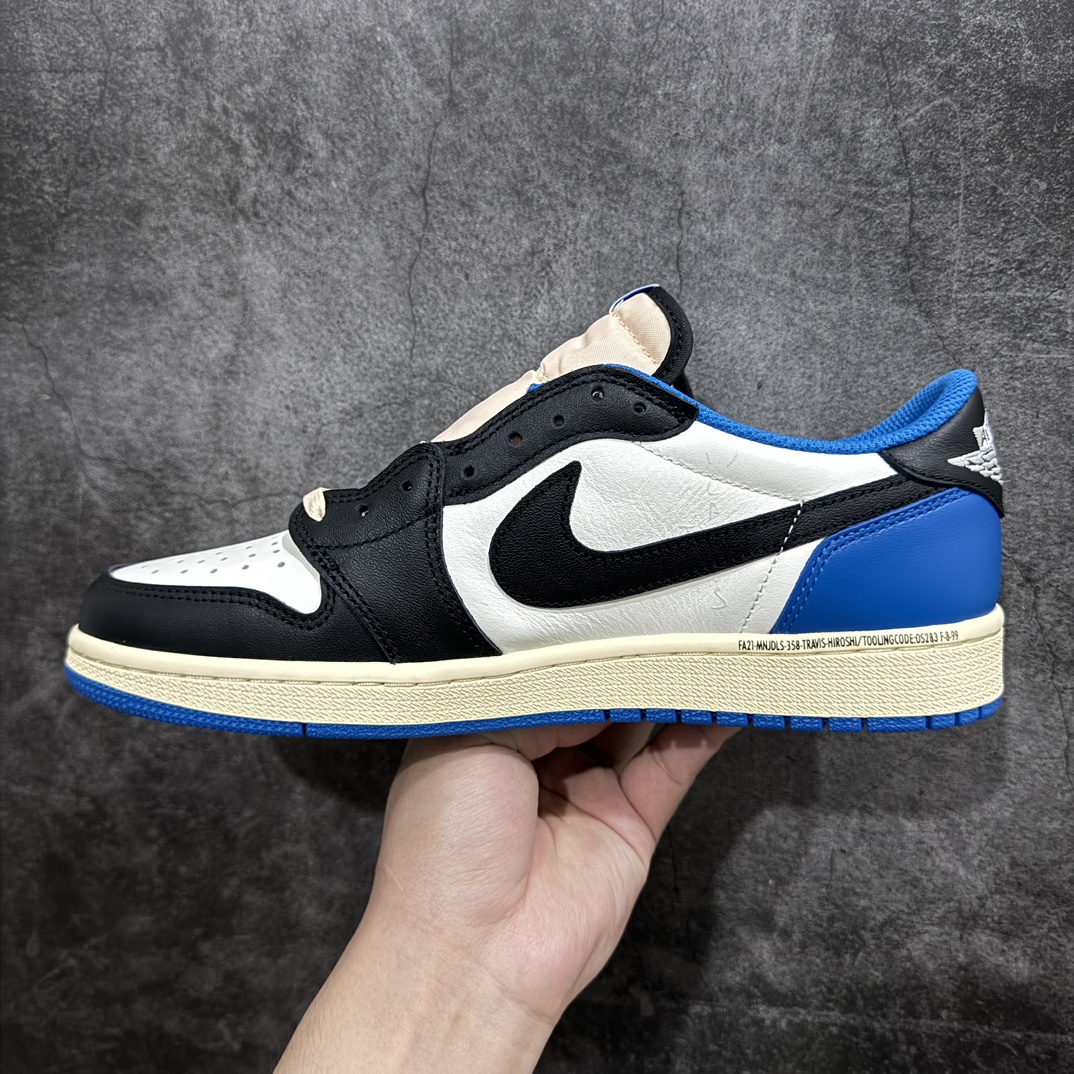 Fragment Design x Travis Scott x Air Jordan 1 Retro Low Men's & Women's Sneakers DM7866-140