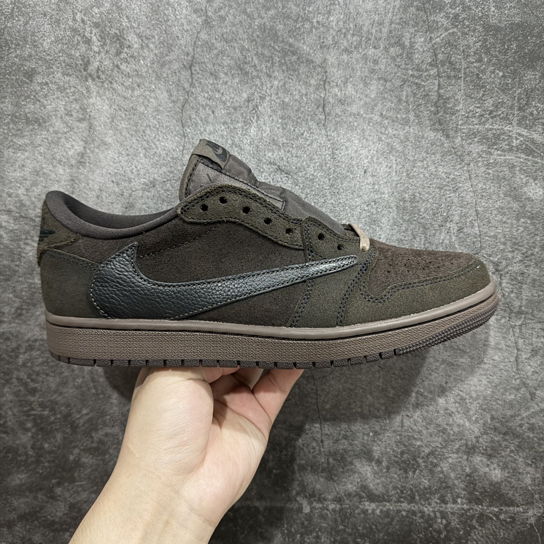 Travis Scott x Jordan 1 Low OG SP 'Velvet Brown' Men's & Women's Sneakers DM7866-202