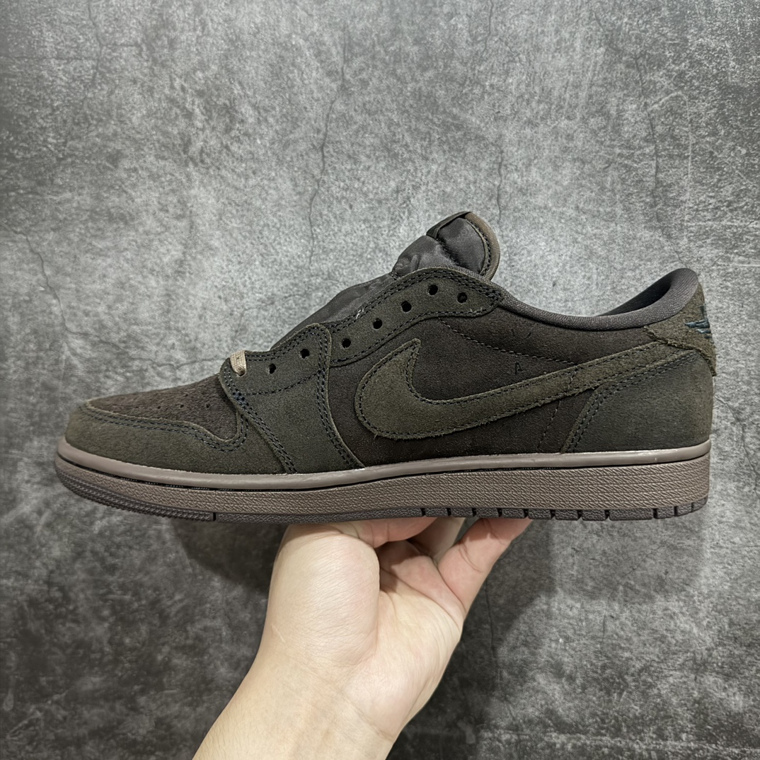 Travis Scott x Jordan 1 Low OG SP 'Velvet Brown' Men's & Women's Sneakers DM7866-202