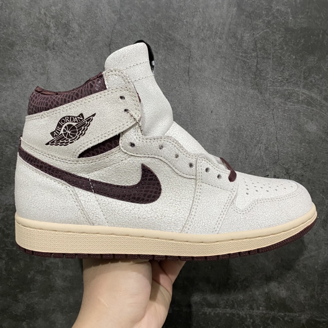 A Ma Maniére x Air Jordan 1 High OG 'Airness' Men's Basketball Shoes DO7097-100