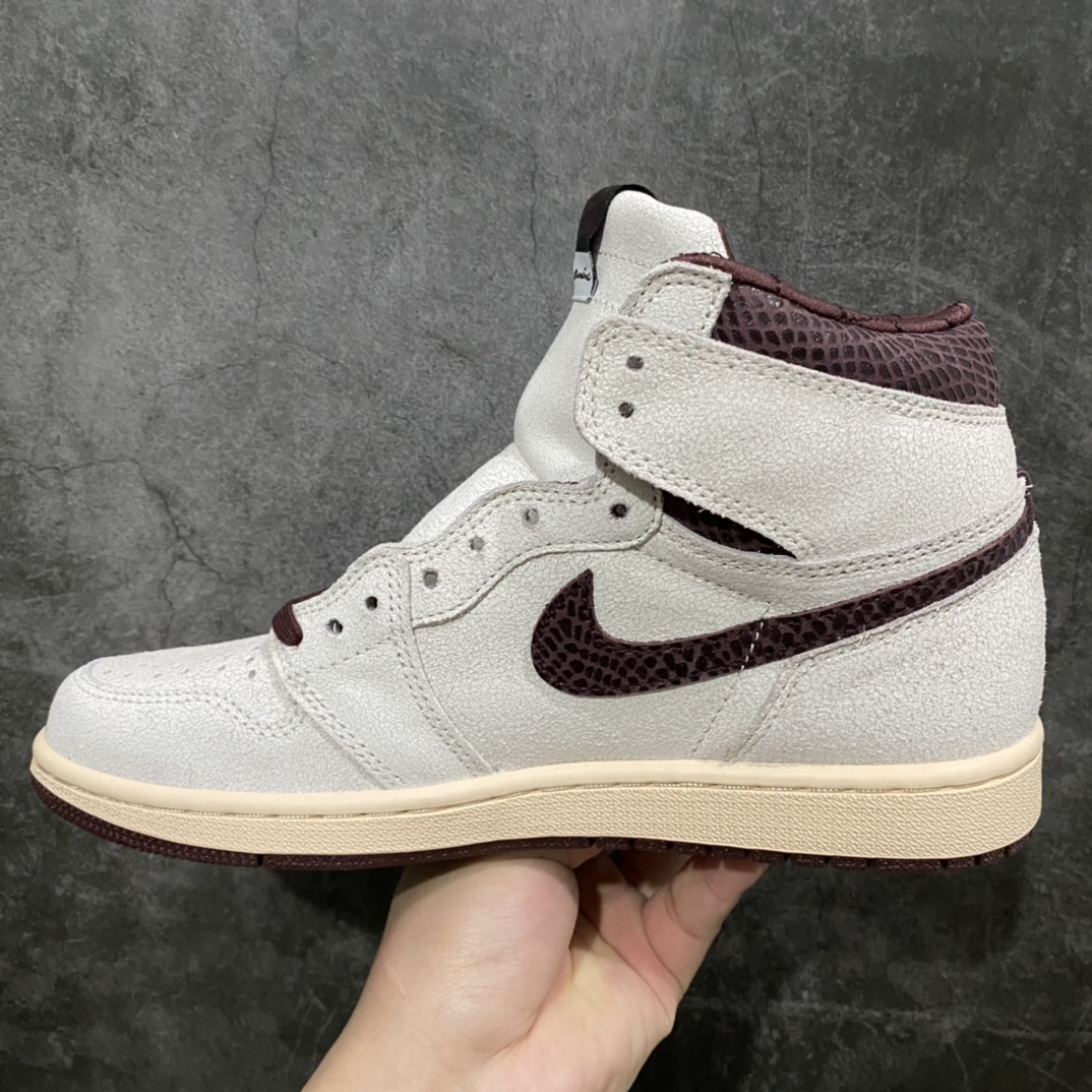 A Ma Maniére x Air Jordan 1 High OG 'Airness' Men's Basketball Shoes DO7097-100