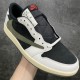 Travis Scott x Air Jordan 1 Retro Low OG SP 'Olive' Men's & Women's Sneakers DZ4137-106