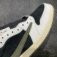 Travis Scott x Air Jordan 1 Retro Low OG SP 'Olive' Men's & Women's Sneakers DZ4137-106