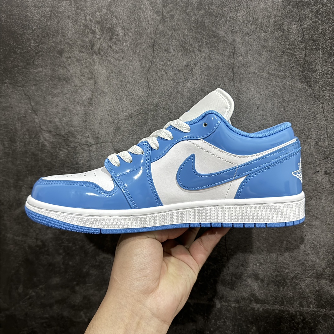 Nike Air Jordan 1 Low Legend Blue White Men's and Women's Sneakers FZ2138-114