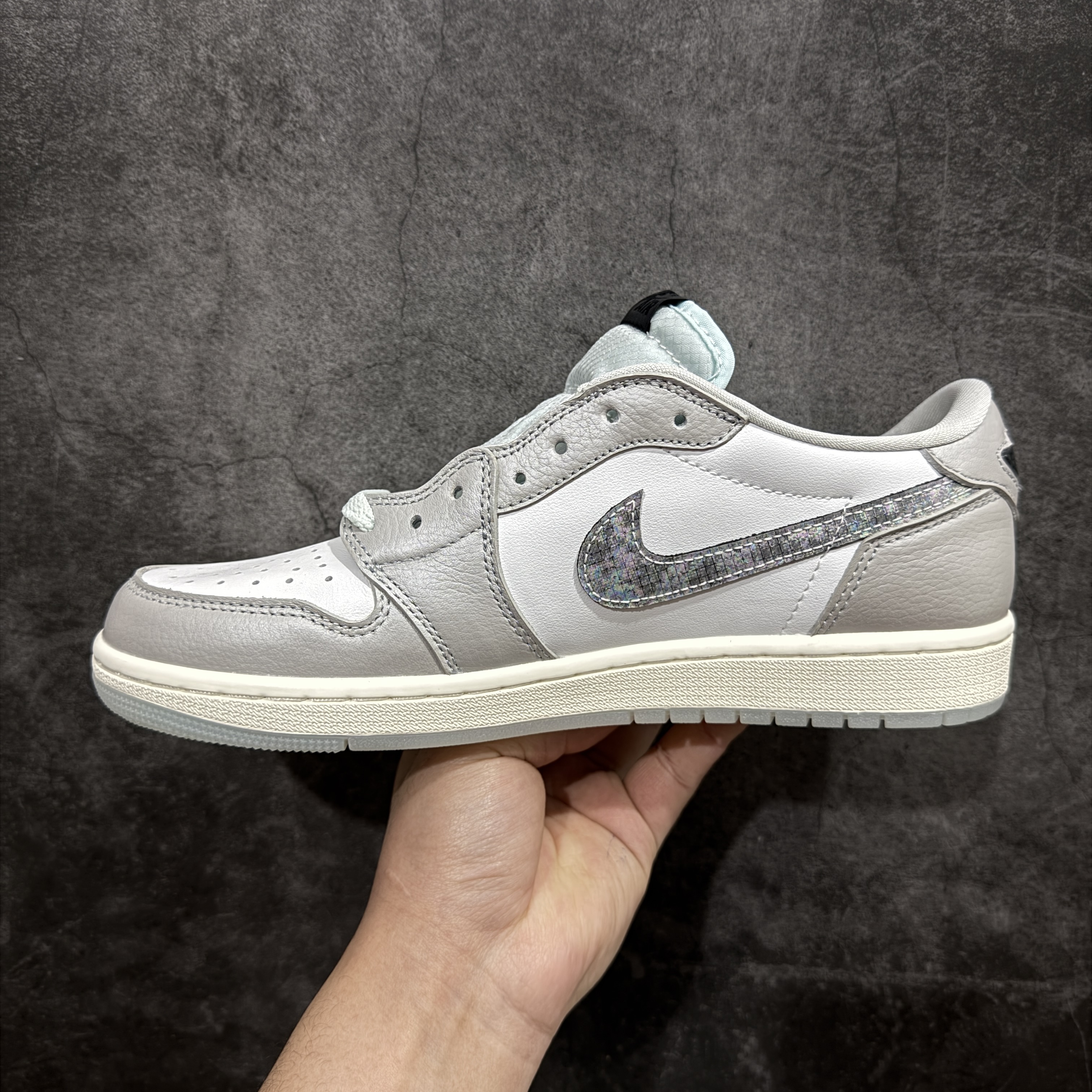 Nike Air Jordan 1 Low "Lunar New Year" 'Photon Dust' Men's & Women's Sneakers HF3144-100