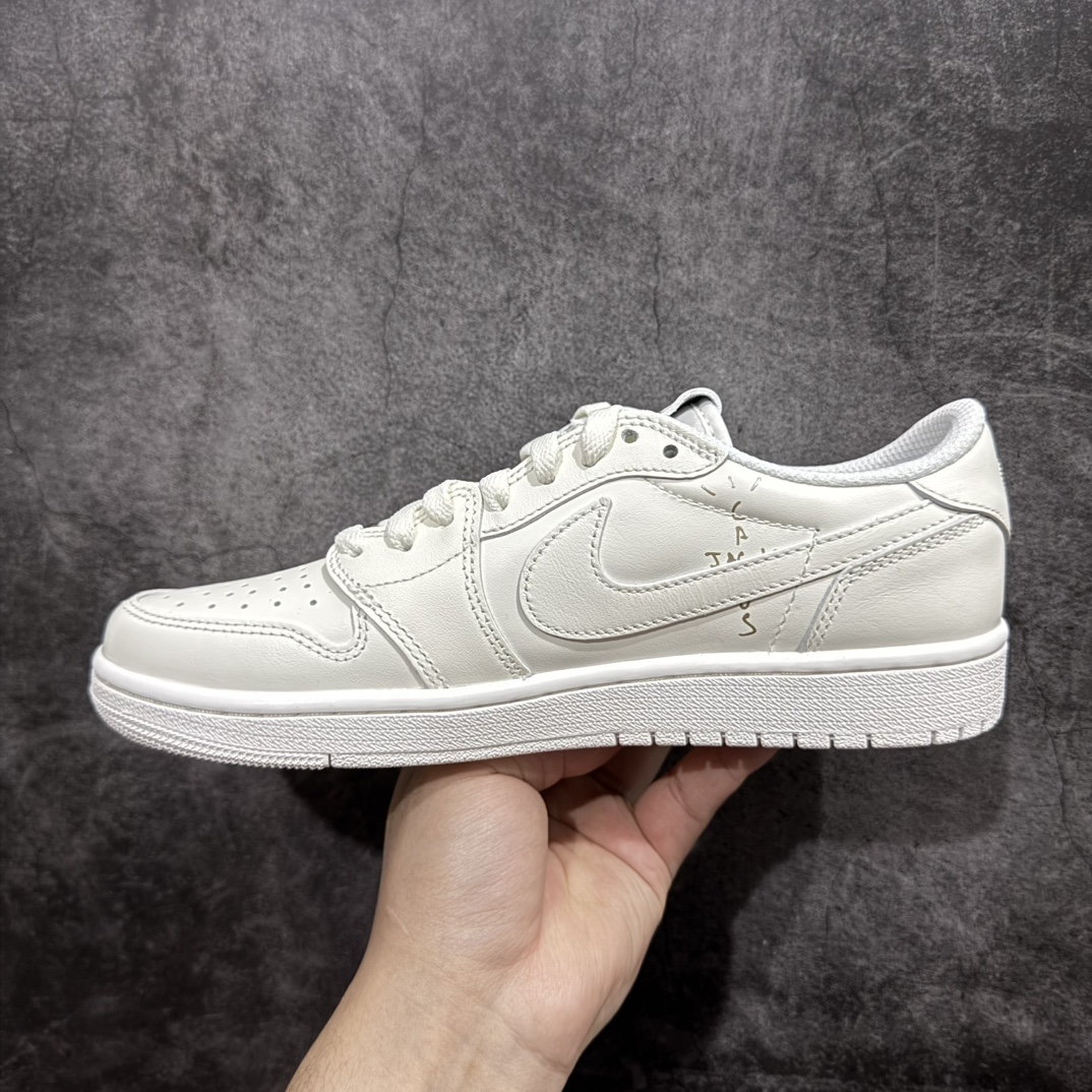 Travis Scott x Air Jordan 1 Retro Low OG SP 'Michael Rubin White Party' Friends & Family TD1228-111