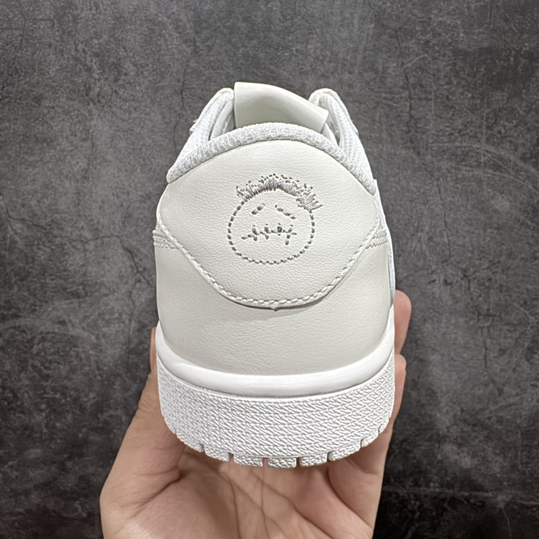 Travis Scott x Air Jordan 1 Retro Low OG SP 'Michael Rubin White Party' Friends & Family TD1228-111