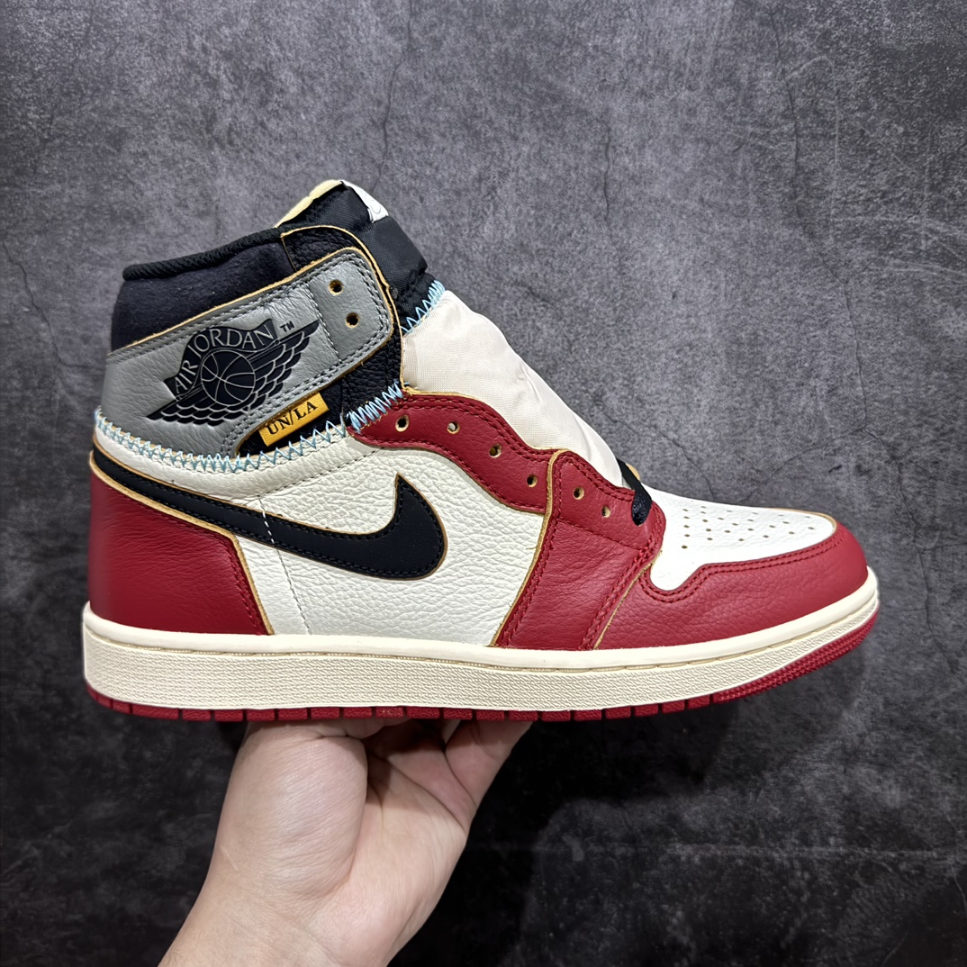 Union x Air Jordan 1 AJ1 Retro High NRG Collaboration Four-Color Stitching Men's Culture Basketball Shoes HV8563-600 