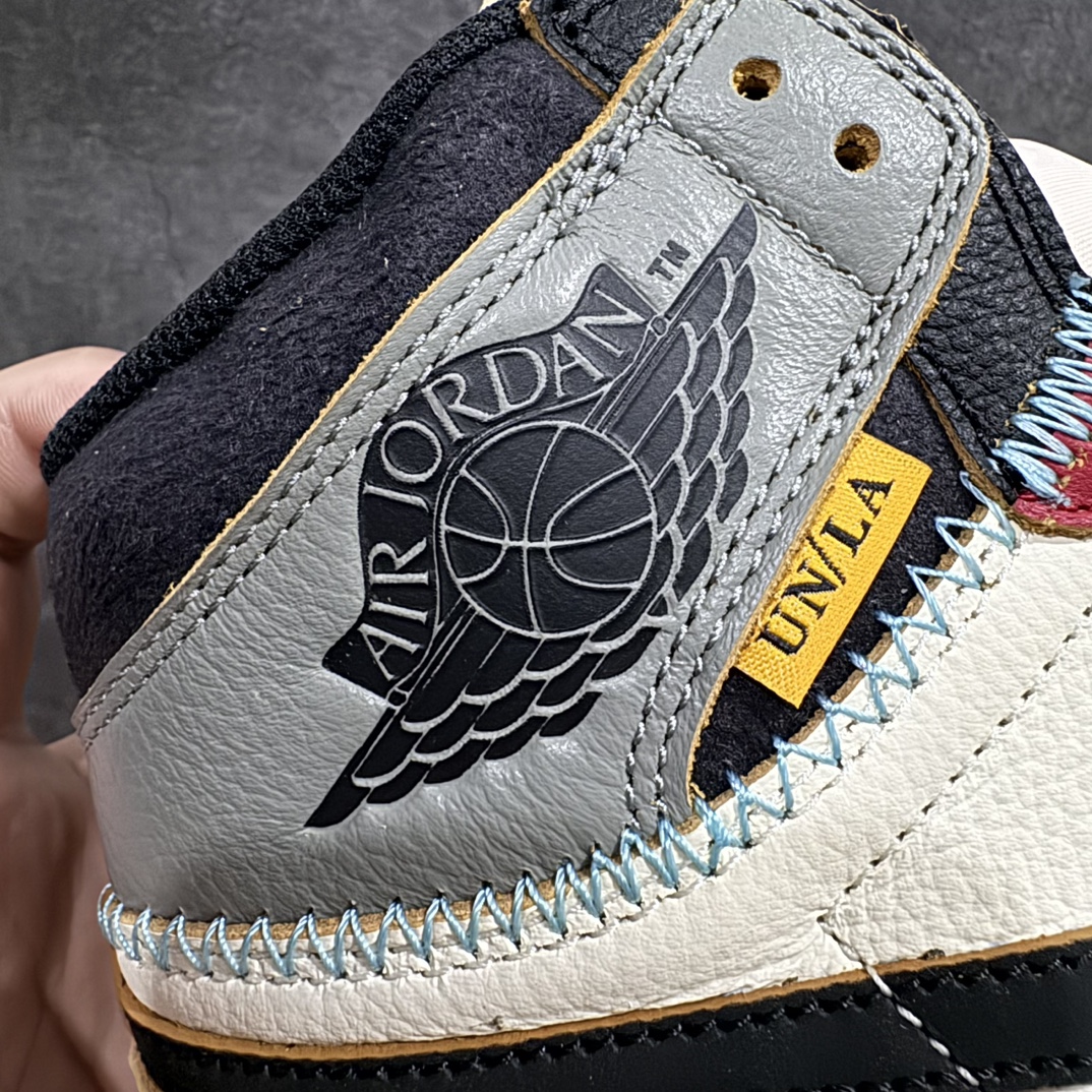 Union x Air Jordan 1 AJ1 Retro High NRG Collaboration Four-Color Stitching Men's Culture Basketball Shoes HV8563-600 