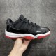 Air Jordan 11 Low "Bred" Releases 2025 Men's and Women's Sneakers FV5104-006