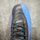 Air Jordan 12 Retro Black Game Royal Men's Basketball Shoes 130690-014