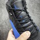 Air Jordan 12 Retro Black Game Royal Men's Basketball Shoes 130690-014