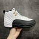 Air Jordan 12 AJ12 Retro Taxi Men's Basketball Shoes 130690-125