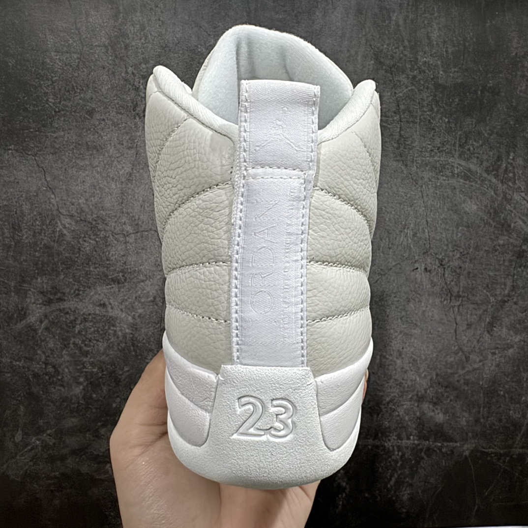 Air Jordan 12 Retro OVO White Men's Basketball Shoes 873864-102 