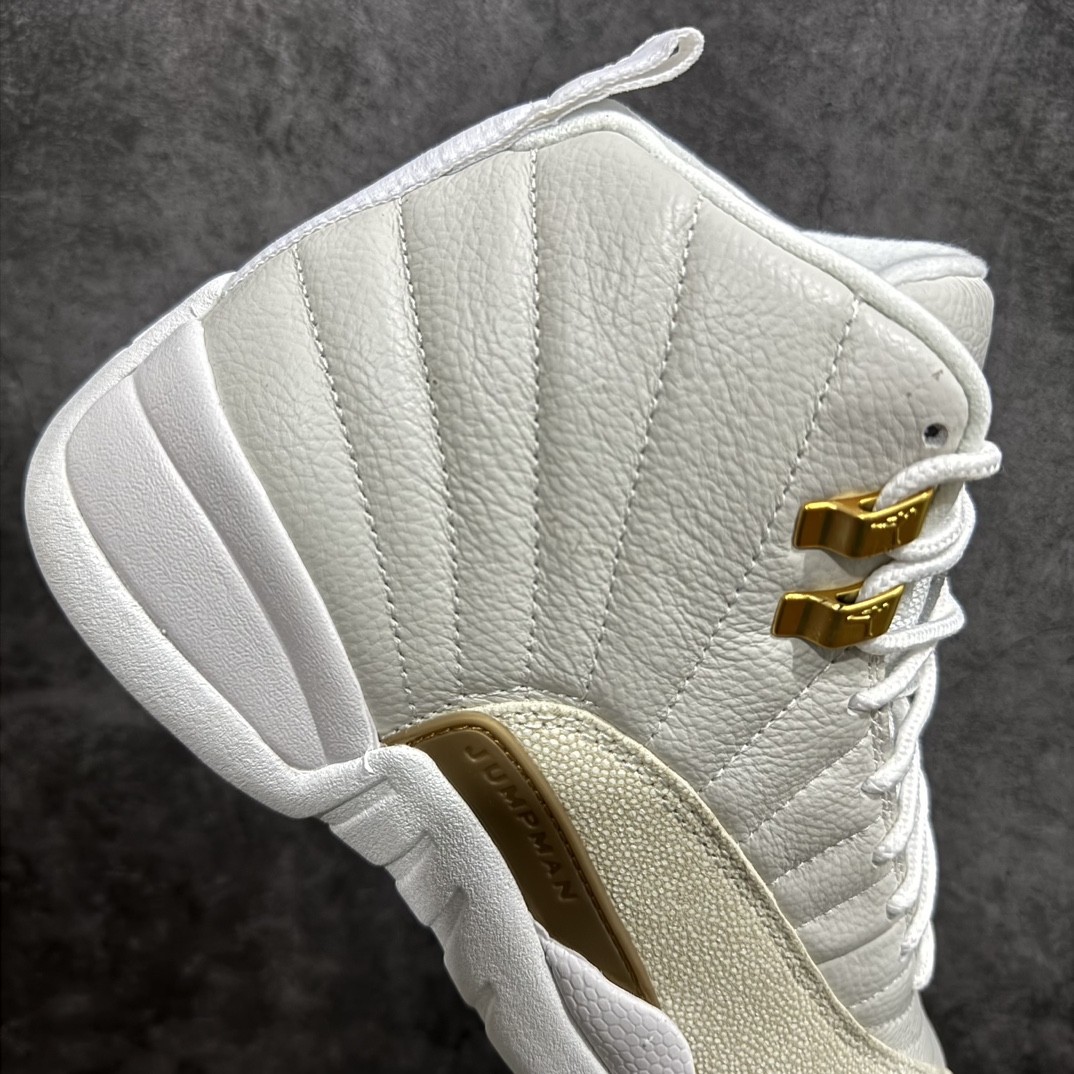 Air Jordan 12 Retro OVO White Men's Basketball Shoes 873864-102 